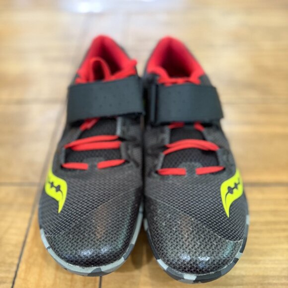 Saucony Mens 9.5 Unleash SD 2 Track & Field Throwers Shoe‎ Black Lace Up Sz 9.5 - Picture 4 of 7